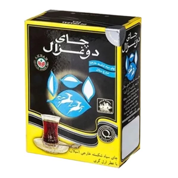 چای دو غزال با رایحه ارل گری 500 گرم